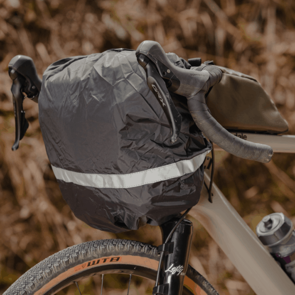 on the road bags bikepacking bicycle bags gravel canada usa frame bag cycling outdoor green camping cellphone holder hands free dry bag Monserrat Harness carry