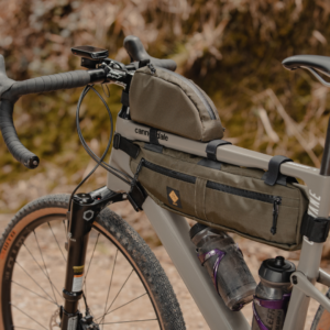 on the road bags bikepacking bicycle bags gravel canada usa frame bag cycling outdoor green holder hands free dry Explorer carry Bogota Frame 4